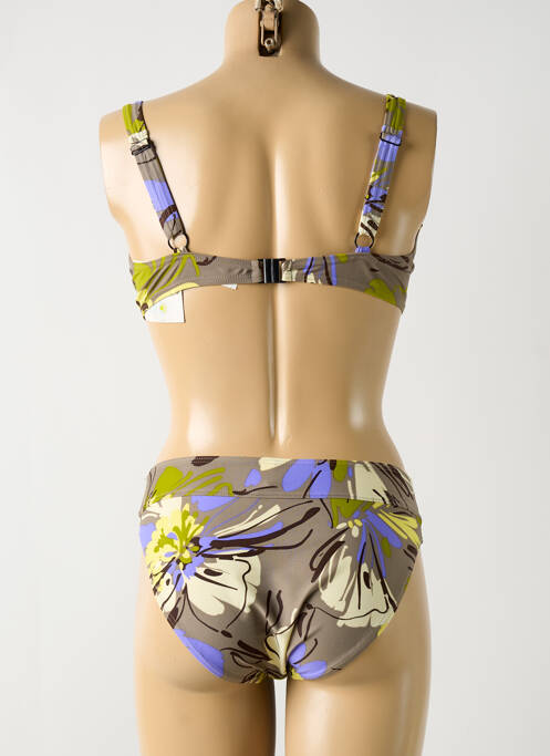 Costum de baie din două piese maro ROSE POMME femeie