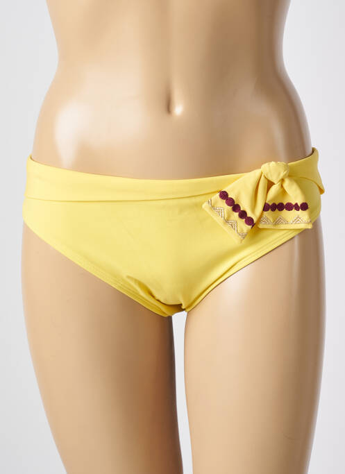 Chiloți de baie galben EMPREINTE femeie