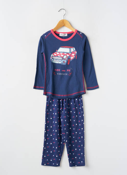 Pijama albastru MASSANA fată