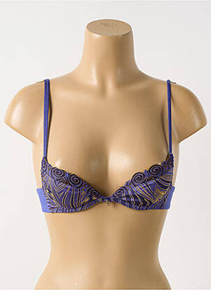 Sutien top sutien push-up top sutien push-up albastru LOUISA BRACQ femeie