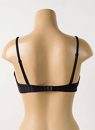 Sutien de costum de baie elasticitate top bentiță negru CHERRY BEACH femeie