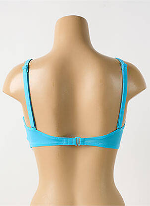 Sutien de costum de baie top sutien modelat top sutien modelat albastru SLOGGI femeie