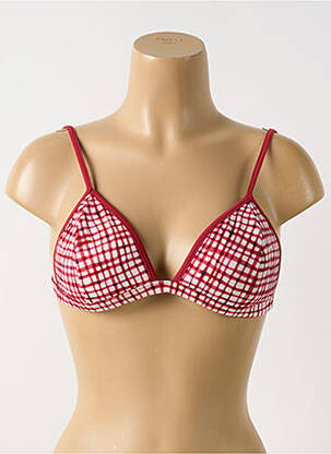 Sutien de costum de baie top triunghiuri top triunghiuri roșu TRIUMPH femeie