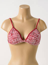 Sutien de costum de baie top triunghiuri top triunghiuri roșu TRIUMPH femeie