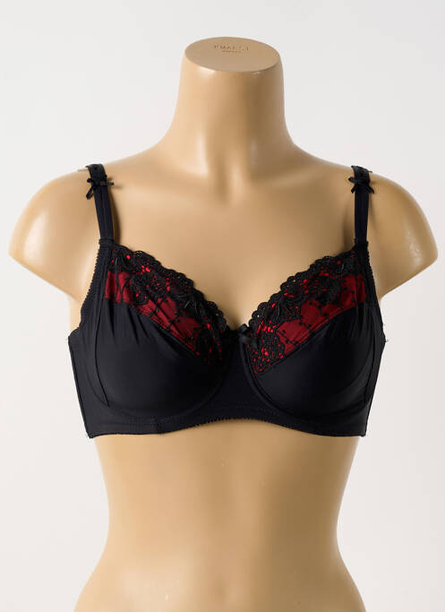 Sutien sutien cupe întregi cu decolteu înalt sutien cupe întregi cu decolteu înalt negru PIEGE femme