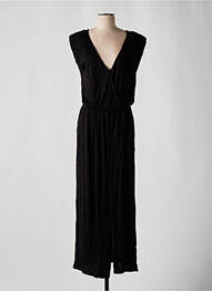 Rochie lungă fără mâneci fără mâneci negru DEELUXE femme