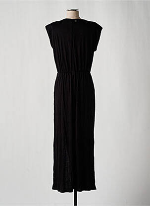 Rochie lungă fără mâneci fără mâneci negru DEELUXE femeie