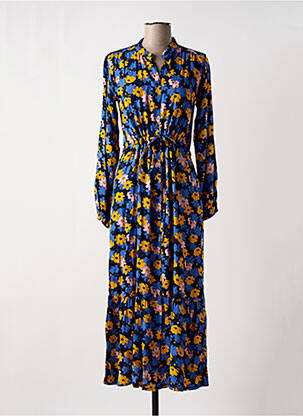 Rochie lungă albastru COMPAÑIA FANTASTICA femeie