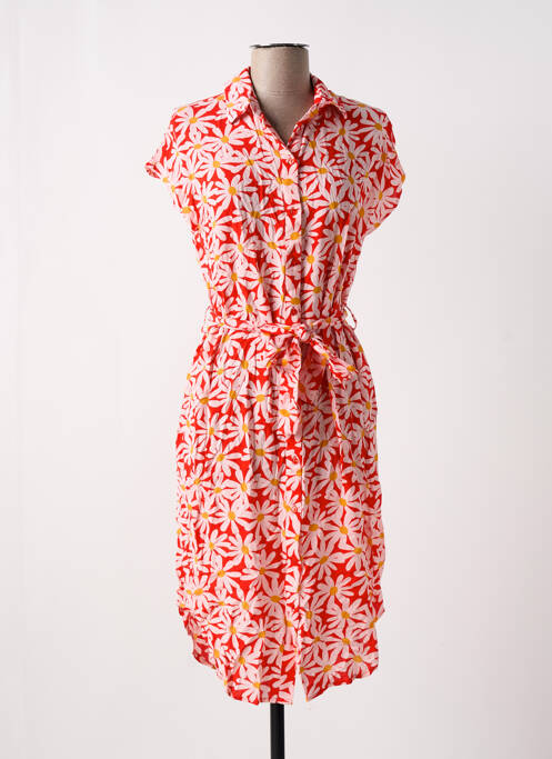 Rochie midi roșu PIECES femeie