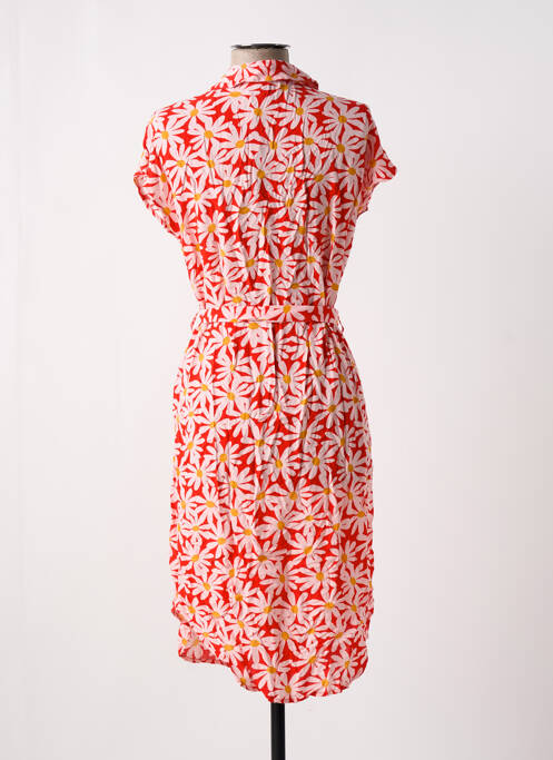 Rochie midi roșu PIECES femeie