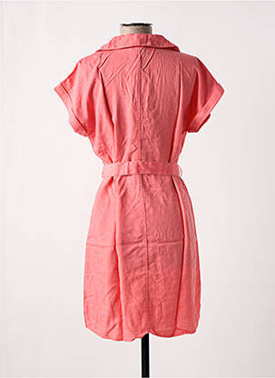 Rochie scurtă mâneci scurte mâneci scurte roz NOISY MAY femeie