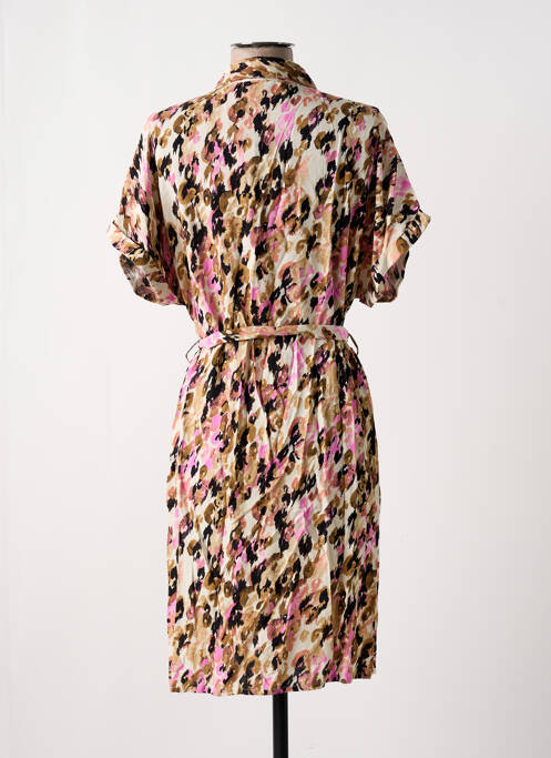 Rochie midi bej VERO MODA femeie