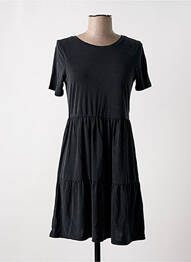 Rochie midi croială fluidă mâneci scurte negru VERO MODA femme