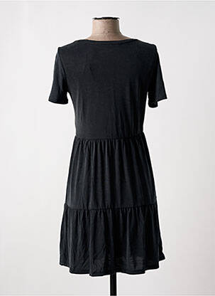 Rochie midi croială fluidă mâneci scurte negru VERO MODA femeie