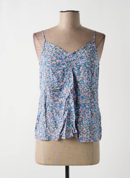 Top albastru PIECES femeie