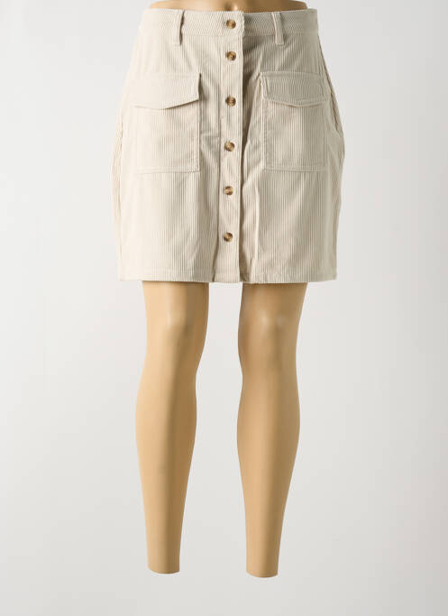 Fustă scurtă bej VERO MODA femeie