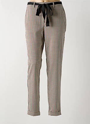 Pantalon chino mărime normală mărime normală bej VERO MODA femeie