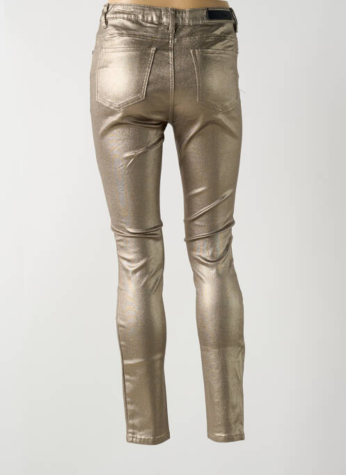 Pantalon slim auriu DEELUXE femeie