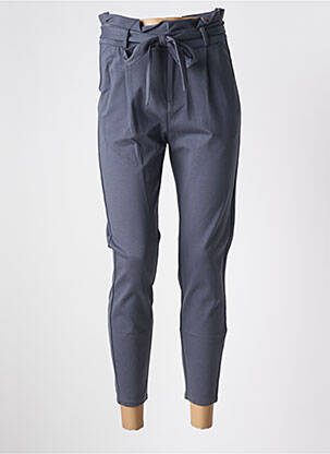Pantalon 7/8 închidere cu fermoar sub clapetă cu cârlig gri VERO MODA femeie
