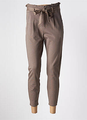 Pantalon 7/8 închidere cu fermoar sub clapetă cu cârlig verde VERO MODA femeie