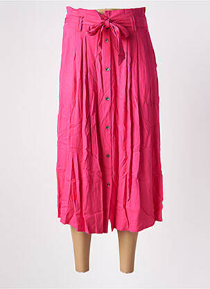 Fustă midi roz DEELUXE femeie