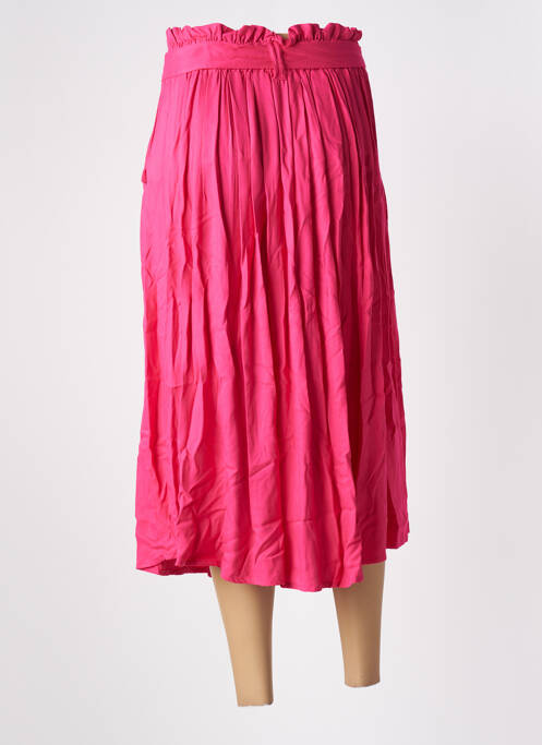 Fustă midi roz DEELUXE femeie