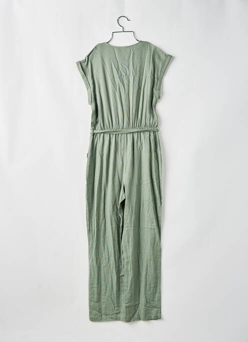 Salopetă-pantalon verde PIECES femeie