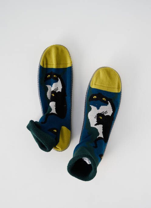 Papuci/Pantofi de casă albastru BERTHE AUX GRANDS PIEDS copil