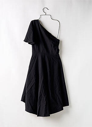 Rochie midi mâneci scurte mâneci scurte negru NA-KD femeie