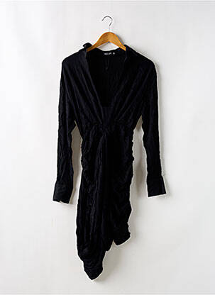 Rochie midi mâneci lungi mâneci lungi negru NASTY GAL femeie