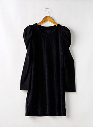 Rochie scurtă mâneci lungi mâneci lungi negru SANS MARQUE femeie