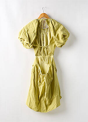 Rochie midi mâneci scurte mâneci scurte verde NASTY GAL femeie