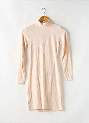 Rochie scurtă mâneci lungi mâneci lungi bej BOOHOO femeie