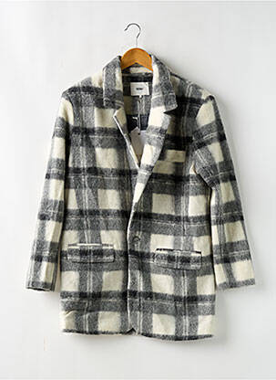 Palton lung gri REIKO femeie