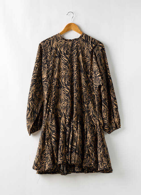 Rochie scurtă bej LOAVIES femeie