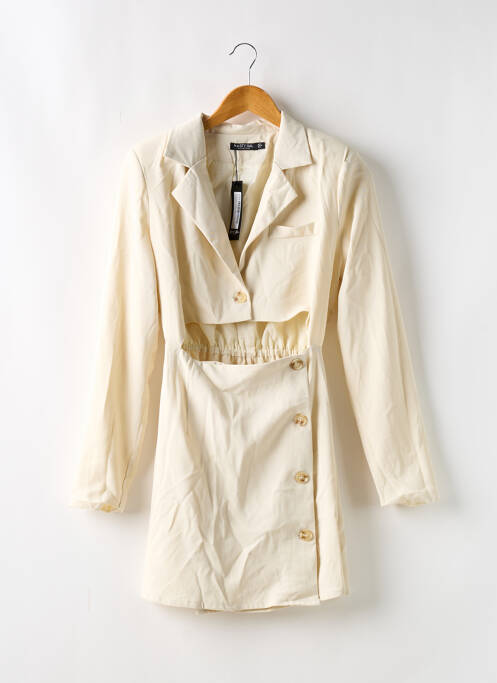 Rochie scurtă bej NASTY GAL femeie