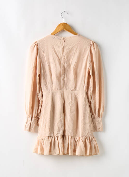 Rochie scurtă bej BOOHOO femeie