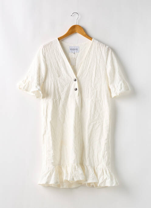 Rochie scurtă alb 100JANE femeie