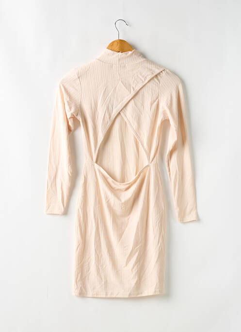 Rochie scurtă bej BOOHOO femeie