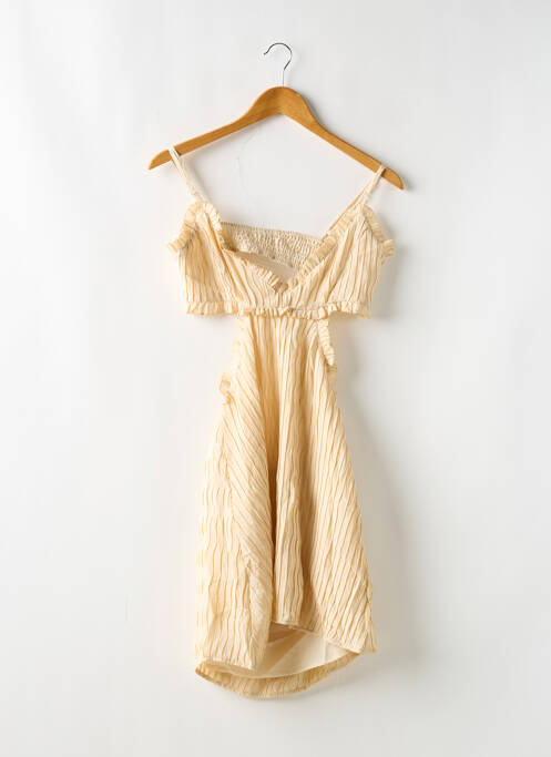 Rochie scurtă bej NASTY GAL femeie