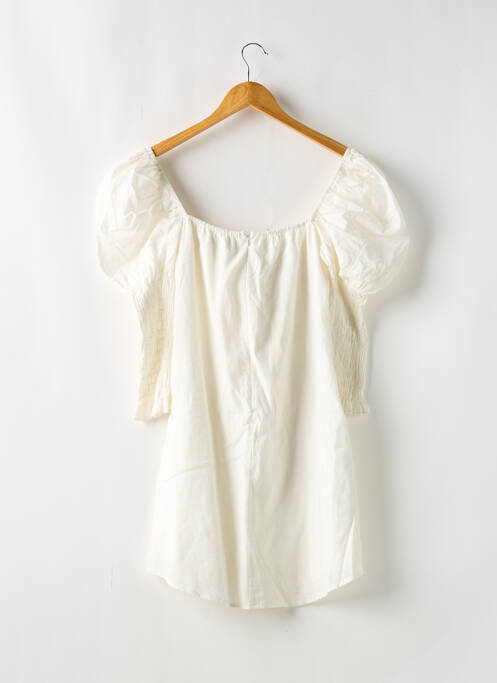 Rochie scurtă bej REVERSE femeie