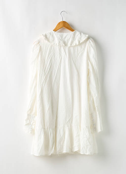 Rochie scurtă alb LOAVIES femeie