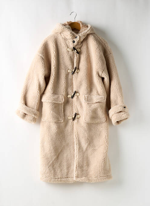 Palton lung bej NASTY GAL femeie