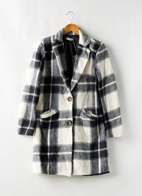 Palton lung negru L'ATELIER DE MILA femeie