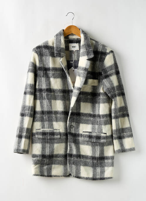 Palton lung gri REIKO femeie