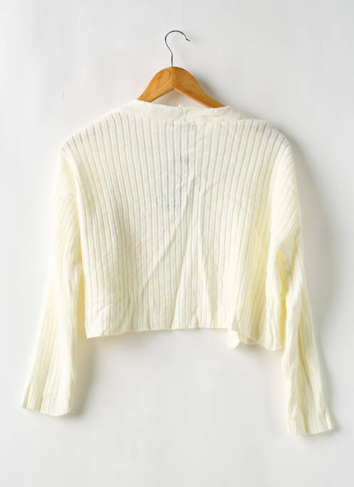 Vestă cu mâneci lungi bej NASTY GAL femeie