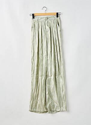 Pantalon larg verde NASTY GAL femeie