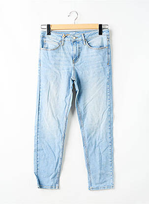 Blugi cu croială slim albastru SUD EXPRESS femeie