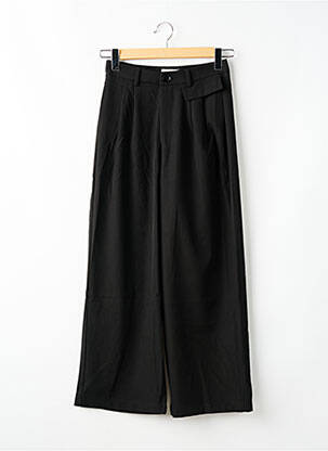 Pantalon larg negru LILI SIDONIO femeie