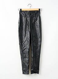 Pantalon slim buzunare talie înaltă negru BOOHOO femme